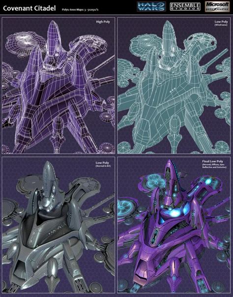 Halo Wars Covenant Citadel Halo Concept Art Art