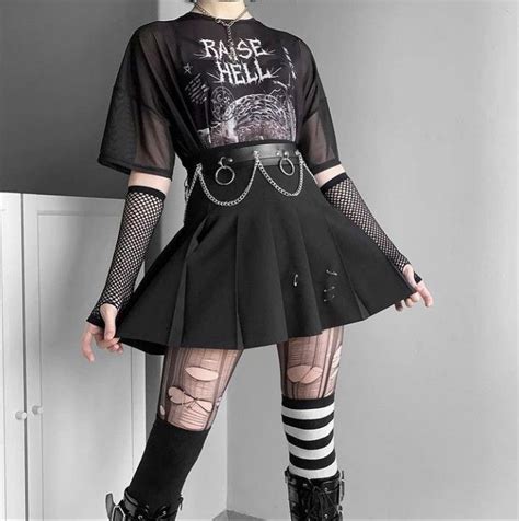 grunge dark style ropa ropa emo ropa gotica mujer