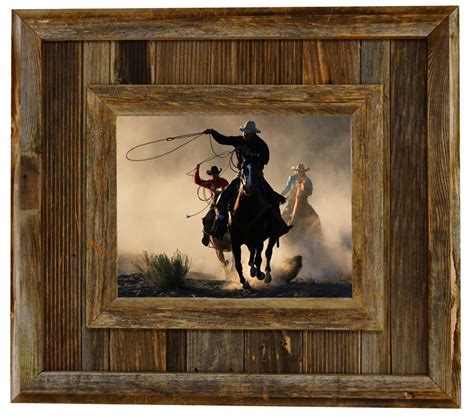 Barnwood Frame Durango 16x20 Reclaimed Wood Frame