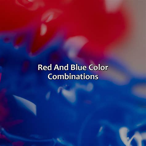 Red And Blue Mixed Together Make What Color