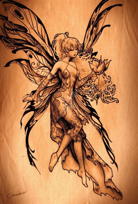 The Fairy Gothic Fairy Tattoo Fairy Tattoo Fairy Tattoo Designs