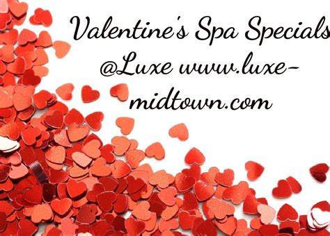 Valentines Spa Package Specials Luxe