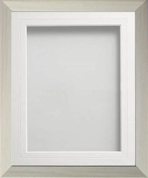 Amalfi Ivory 14x11 Frame With White V Groove Mount Cut For Image Size 12x8