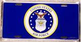 Air Force Plates