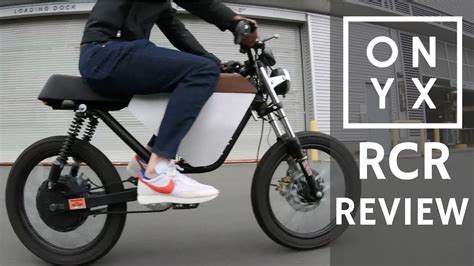 Onyx Rcr Review Electric Moped E Bike Youtube
