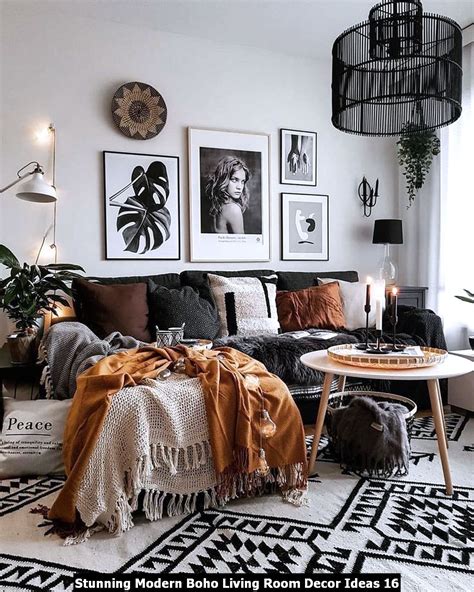 10 Bohemian Modern Living Room