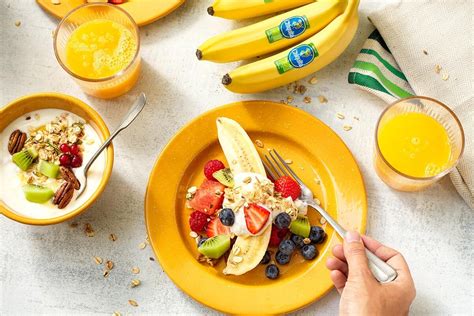 Healthy Fruit Salad With Organic Chiquita Banana Recipes