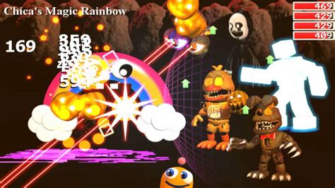 Fnaf World Update 2 Purplegeist Chicas Magic Rainbow Final Boss