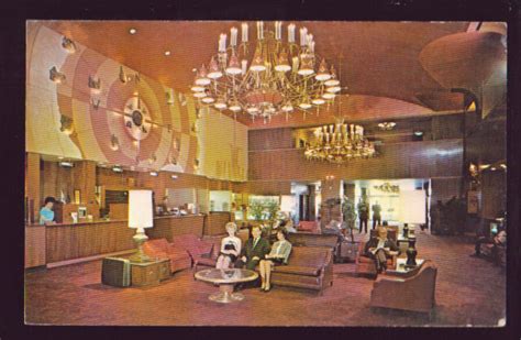 Colorado Co Denver 1970 Cosmopolitan Hotel Lobby Postcard Ebay