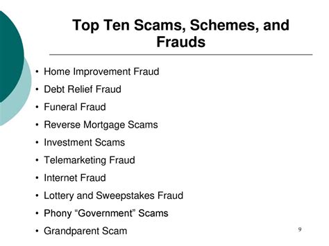 Scams Schemes And Frauds Impacting Older Adults And How To Avoid Being A