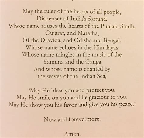 Indian National Anthem Translated To English Put Up On Twitter By