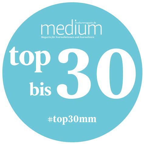 Top 30 Bis 30 Archive Medium Magazin