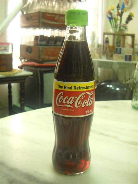Putri Antiques Coke Bottle Paper Label 355ml Arab