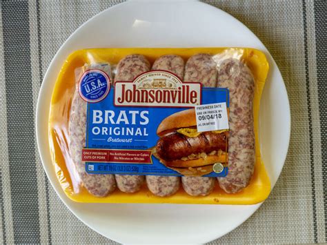 Review Johnsonville Brats Original Shop Smart