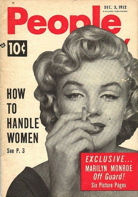 Dec 1952 People Magazine Featuring Marilyn Monroe If You Can Handle Her You Can Handle Anyone