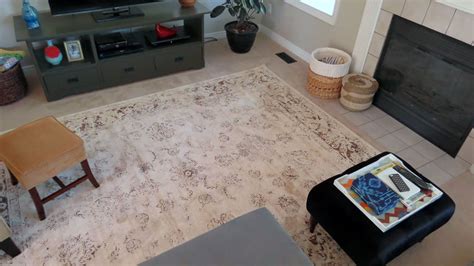 A Rug On Top Of Carpet That Will Give You A Cozy Conversation Zone In