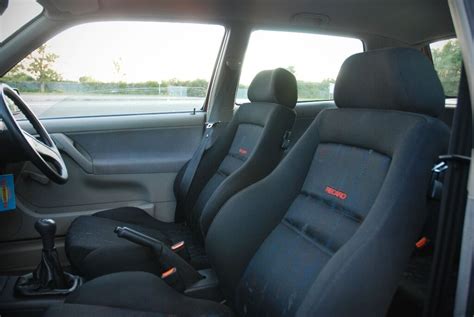 Recaro Cloth Late Spec Vw Golf Mk3 Vr6 Seats Very Clean In