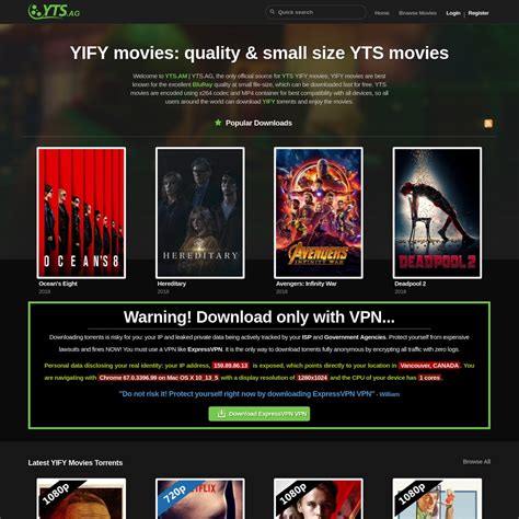 The Yify Movies Official Download Bluray Movies From Ytsam — Arena