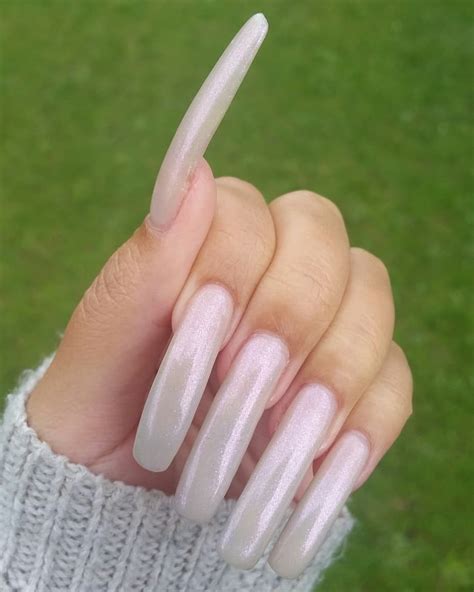 Pin By Dana On Natural Nails Only French Manicure Acrylic Nails Long