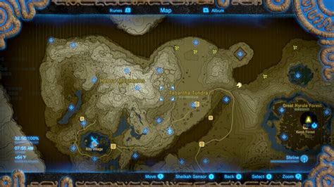 Breath Of The Wild All 120 Shrine Locations On The Map Youtube