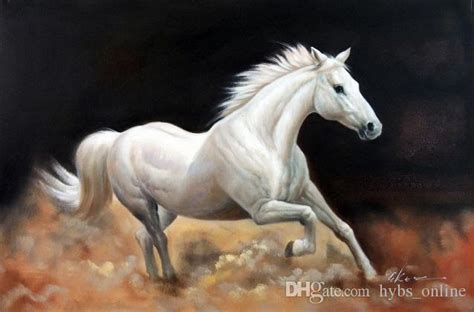 Jesus On A White Horse Painting At