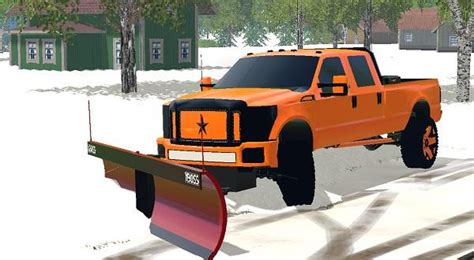 Boss V Plow And Ford F250 Plow Truck Fs15 Fs 15 Cars Mod Download