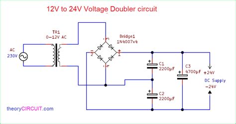 12v To 24v Voltage Doubler