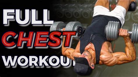 High Volume Chest Workout Sets Reps Rest Breakdown Youtube