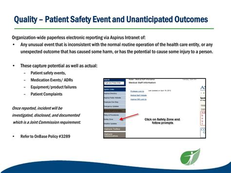 Ppt Welcome To Aspirus Wausau Hospital Powerpoint Presentation Free