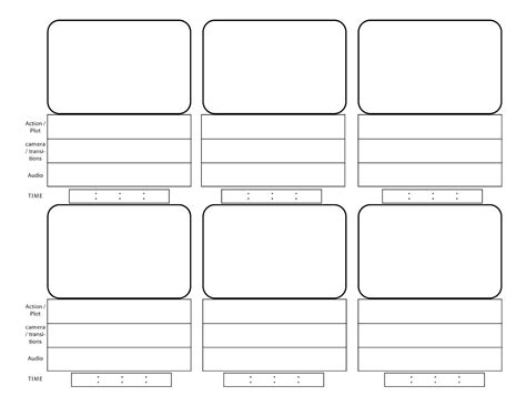 Storyboard Template For Short Film Storyboard Template Storyboard