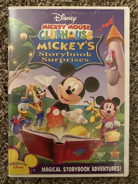 Mickey Mouse Clubhouse Mickeys Storybook Surprises Dvd 2008