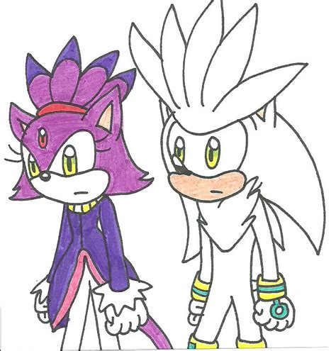 Blaze And Silver By Cmara On Deviantart