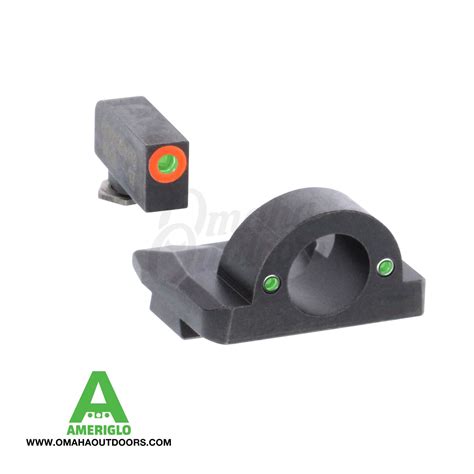 Ameriglo Ghost Ring Glock Sights Orange Front Omaha Outdoors