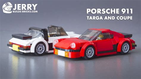 Lego Porsche 911 Targa And Coupe Instructions Moc 47 Youtube