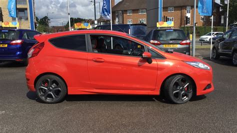 Ford Fiesta 2017 Molten Orange £12500 Alperton Trustford