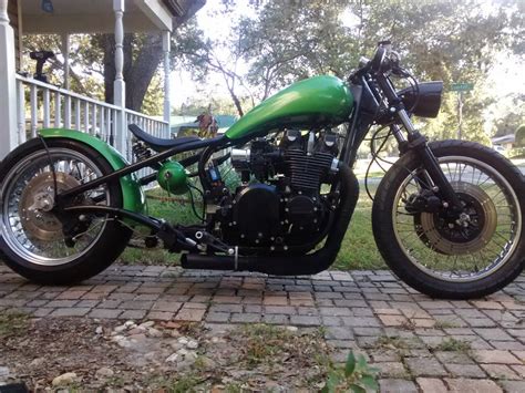 One Of A Kind Kawasaki Kz1000 Hard Tail Chopper Bobber Bar Hopper