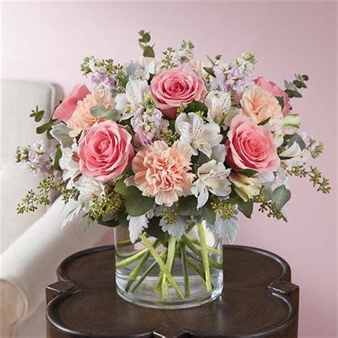1 800 Flowers Blushing Blooms Bouquet Akron Oh