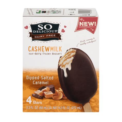 So Delicious Cashew Milk Ice Cream Salted Caramel Nutrition Facts