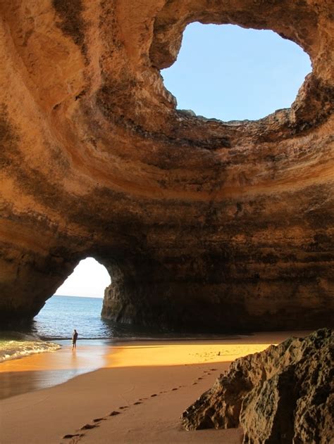 A Sea Cave In The Algarve Portugal Photorator
