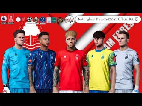 Pes Nottingham Forest F C Official Kit Final Youtube