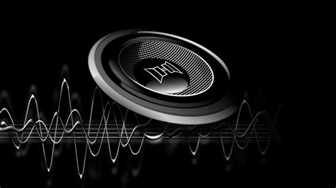 3d And Cg Abstract Black Speaker Music Wallpaper 1920x1080 32419