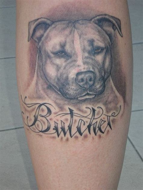The butcher tattoo studio welcomes back our good friend and a great tattooer, chris dolsen! butcher | Friend tattoos, Dog tattoos, Tattoo designs