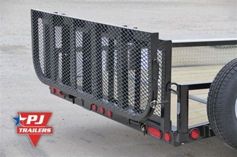 Bi Fold Trailer Ramp Gate With Images Trailer Ramps Utility