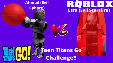 Roblox Teen Titans Battlegrounds Boy Vs Girls Challenge With Ahmad