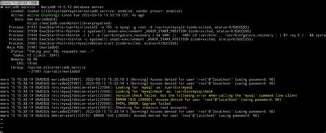 Mysql ERROR 1045 28000 Access Denied For User Root Localhost