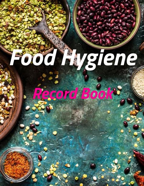 Buy Food Hygiene Record Book Food Temperature Log Book With Inventory