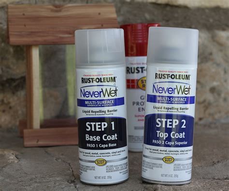 Rust Oleum Neverwet Spray Is Awesomeness In A Can A Cowboys Wife