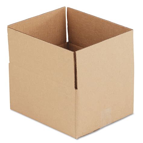 General Supply Brown Corrugated Fixed Depth Shipping Boxes 12l X 10w
