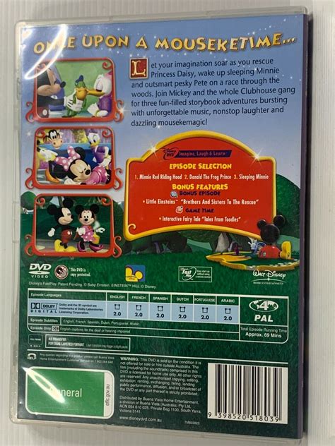 Mickey Mouse Clubhouse Mickeys Storybook Surprises Dvd R4 Ebay
