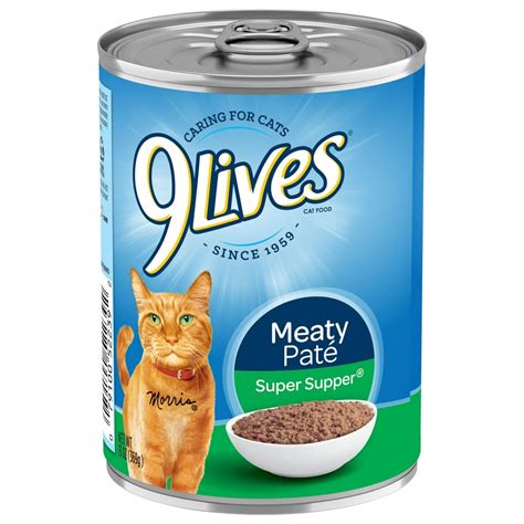 12 Pack Meaty Paté Super Supper Wet Cat Food 13 Oz Cans Walmart